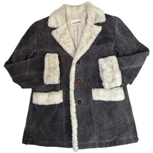 1990s Kentfield Genuine Shearling Penny Lane Coat XL